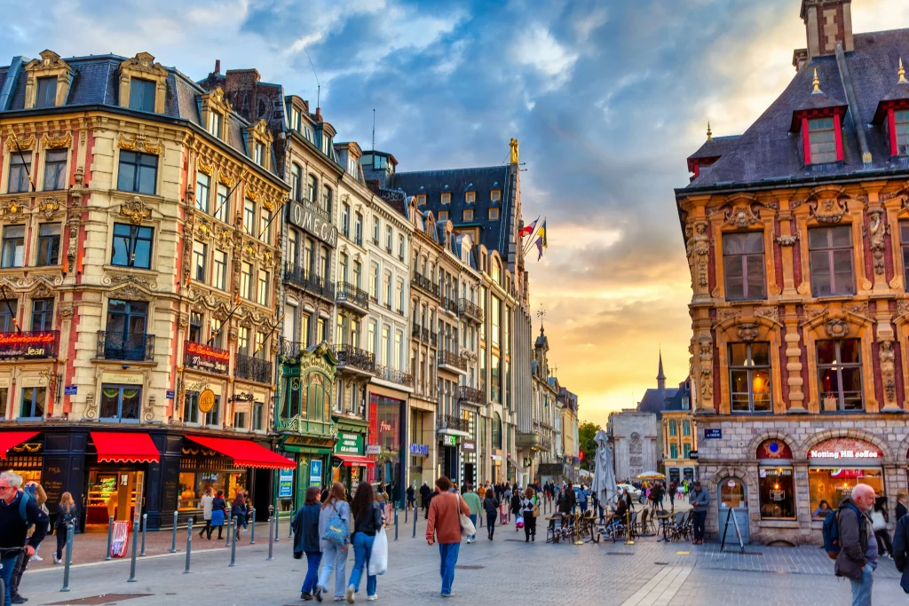 photo de la ville de lille ou se trouve thibault gantiez, expert prévoyance avocat à lille